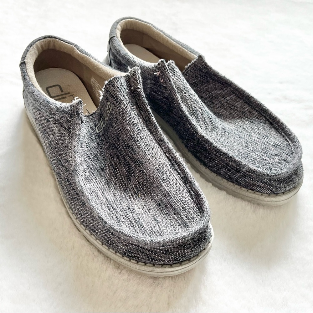 HEY DUDE WALLY WOVEN MENS SHOES SIZE 12 EFFORTLESS CASUAL COOL - Picture 6 of 6